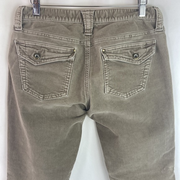 GAP Low Rise Boot Cut Corduroy Jeans Pants Size 10R 1% Spandex - Picture 4 of 13